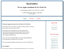 Tablet Screenshot of macfixitpro.com